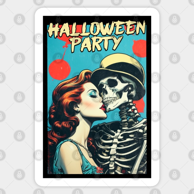 halloween party Sticker by DiscoKiss